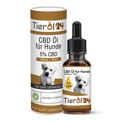 CBD Tieröl für Hunde 5%